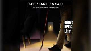 USB-розетка Ночник 5 В 4,8 А с защитой от несанкционированного доступа