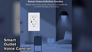 Smart Outlet PD Голосовое управление с быстрой зарядкой