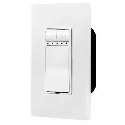 Single Pole Rocker Paddle Switch Energy Saving Dimmer Fan Speed Regulator