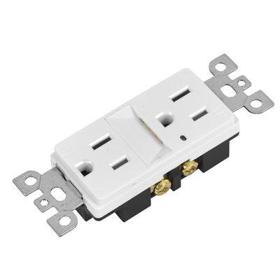 Warm White Night Light Socket Plug In 15A 125V AC 60Hz